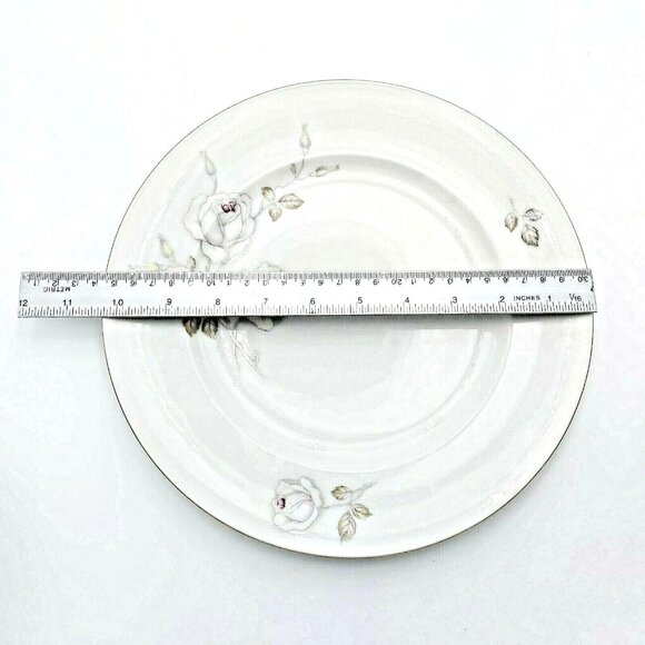 Johann Haviland Sweetheart Rose with Gold Trim 7 Piece Settings Bavaria Germany - Picture 2 of 8